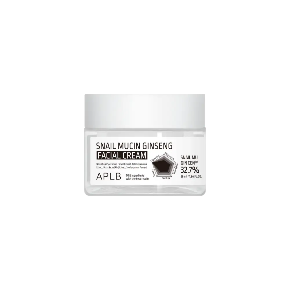 APLB Facial Cream Snail Mucin Ginseng 55ml